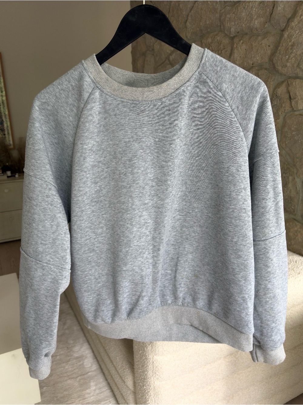 Priv - Grey Crewneck NEW Small